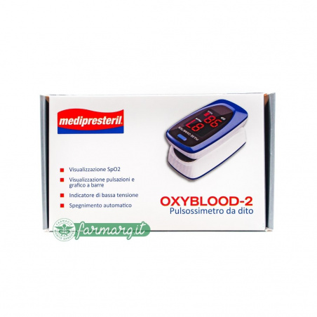 Pulsossimetro da Dito OXYBLOOD-2 Medipresteril