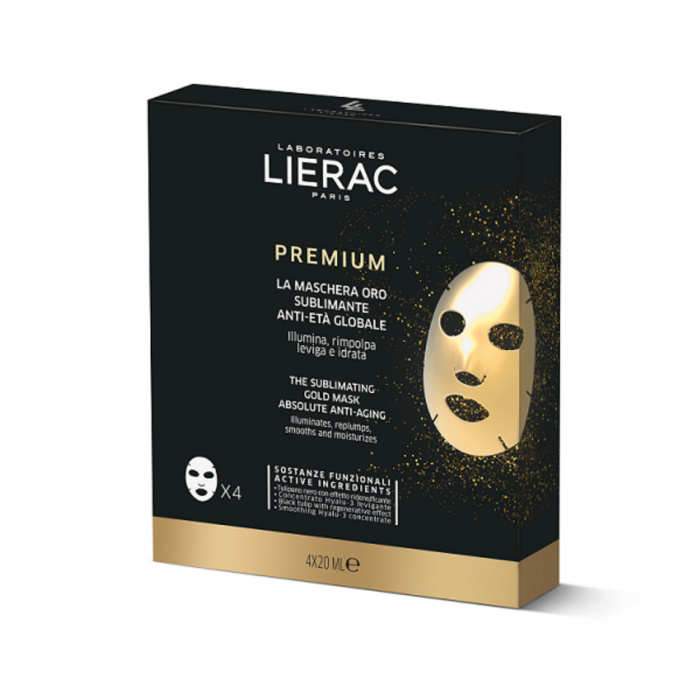 Lierac Premium Maschera Oro Multipack 4X20 mL