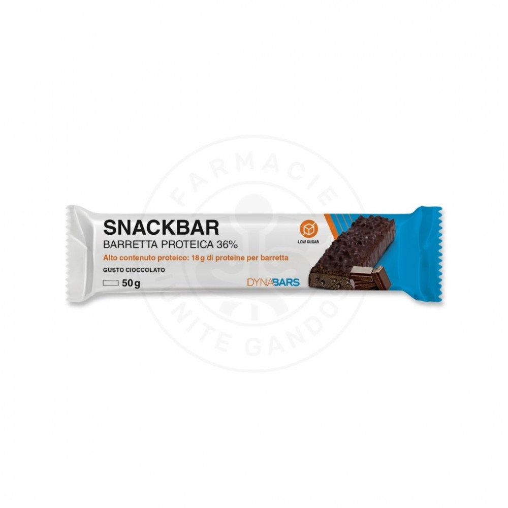 Snackbar Dynabars Barretta Proteica 36% Gusto Cioccolato 50 G