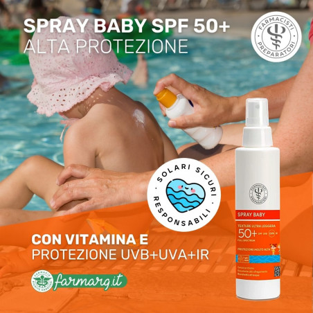 Spray Solare Baby SPF 50+ 150ML Farmacisti Preparatori