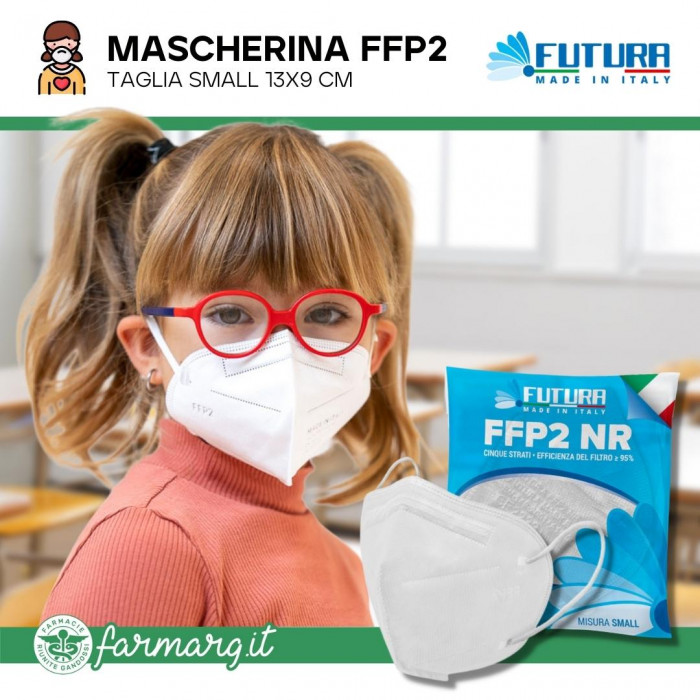 Mascherina FFP2 Small Futura Made in Italy