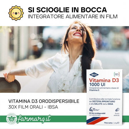 Vitamina D3 IBSA 1000 UI