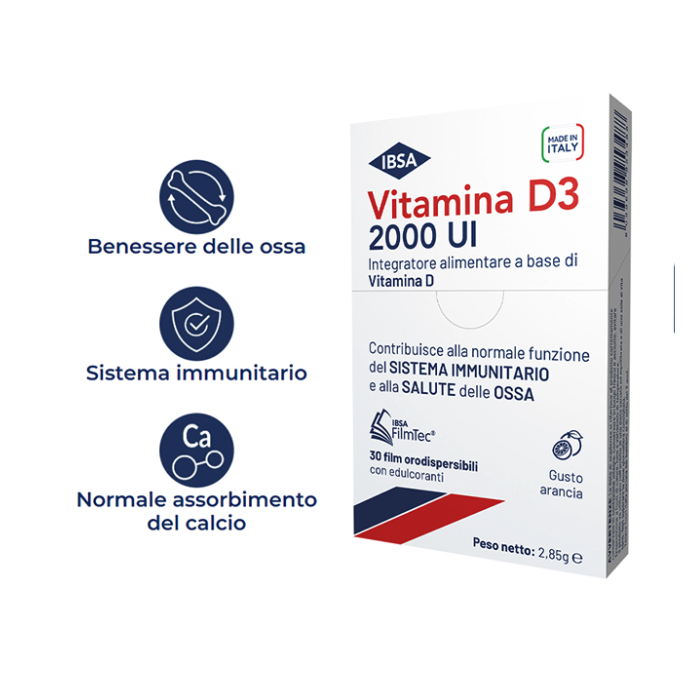 Vitamina D3 IBSA 1000 UI
