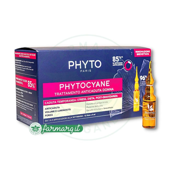 Phytocyane Fiale Anti Caduta Donna Temporanea 12x5ml