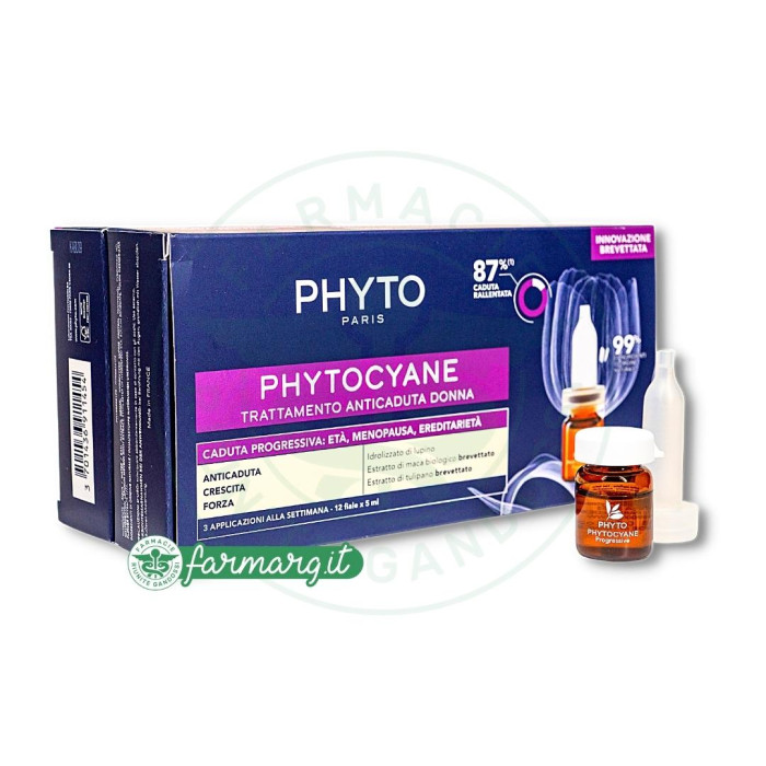 Phytocyane Fiale Anti Caduta Donna Progressiva 12x5ml